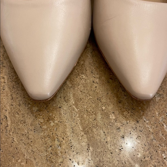 Salvatore Ferragamo Women's Nude Pumps - Picture 9 of 9